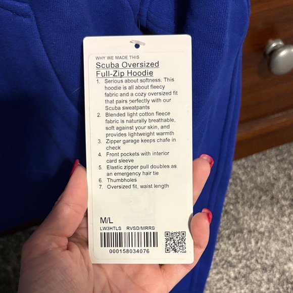 Lululemon Scuba Oversized Full zip Hoodie - Picture 2 of 9